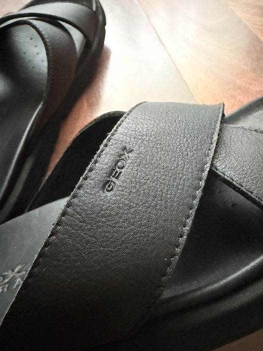 Papuci Geox piele