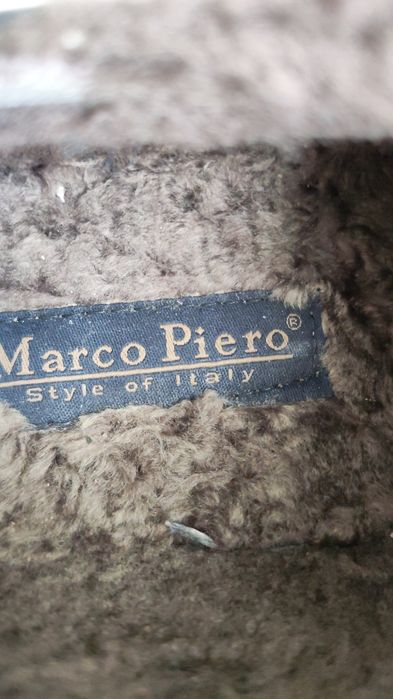 Кожаные мужское ботинки