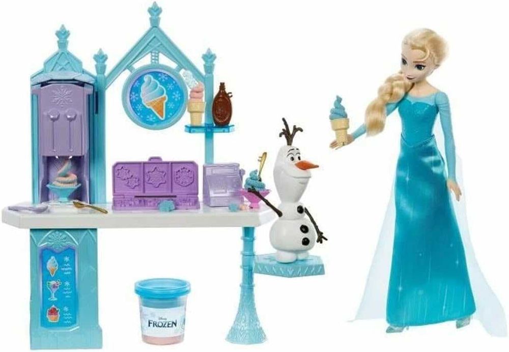 Кукла Елза Frozen Комплект с фигурка на Олаф Замръзналото кралство