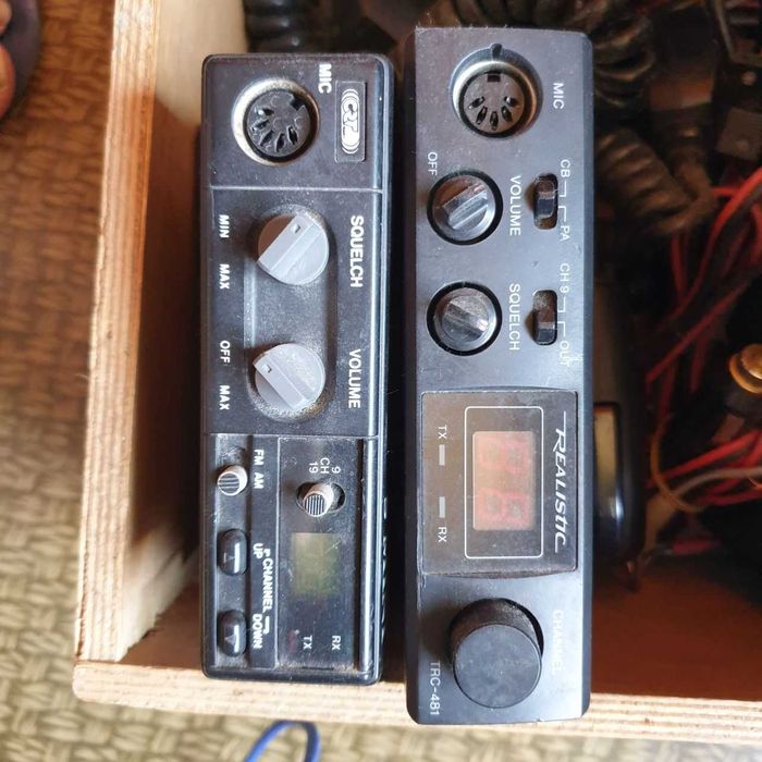 statii radio CB pentru auto, modele vechi