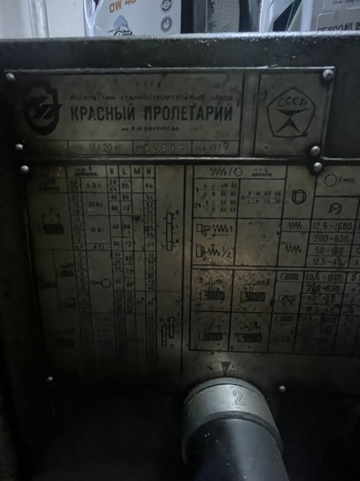 Продам б/у токарный станоки