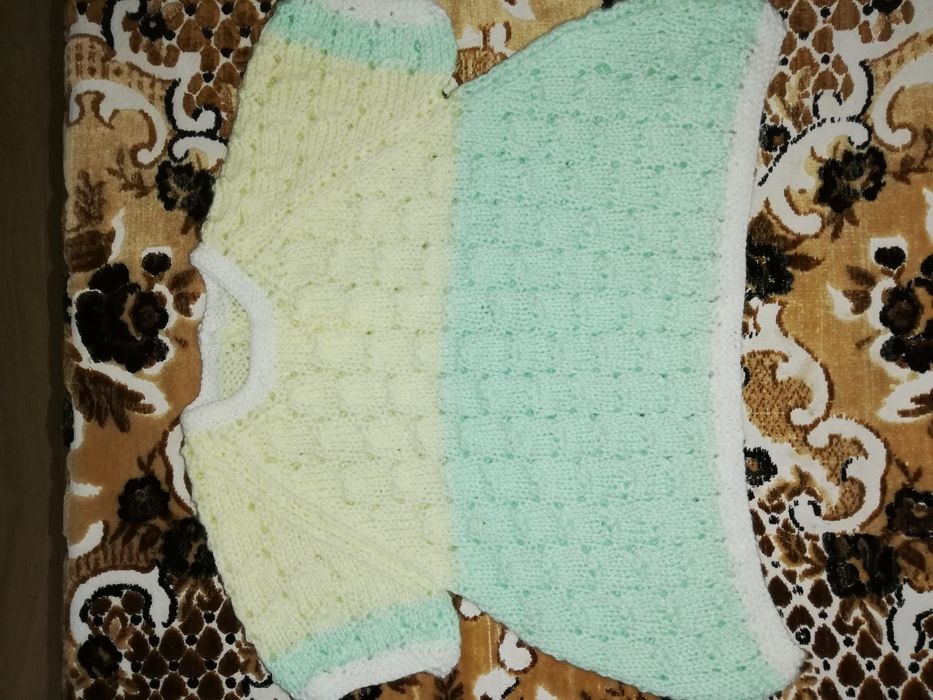 Lot haine crosetate fetita 1-3 luni