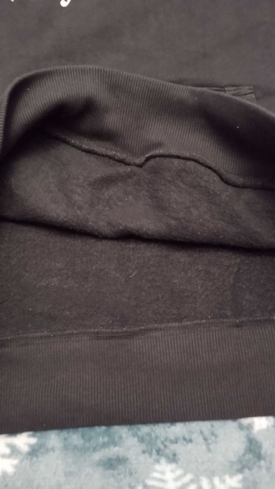 Нов суитшърт с качулка, черен