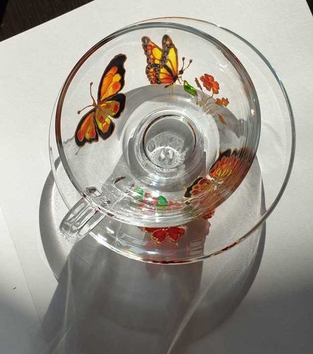 Cadou Valentines unicat cana pictata persoanlizata