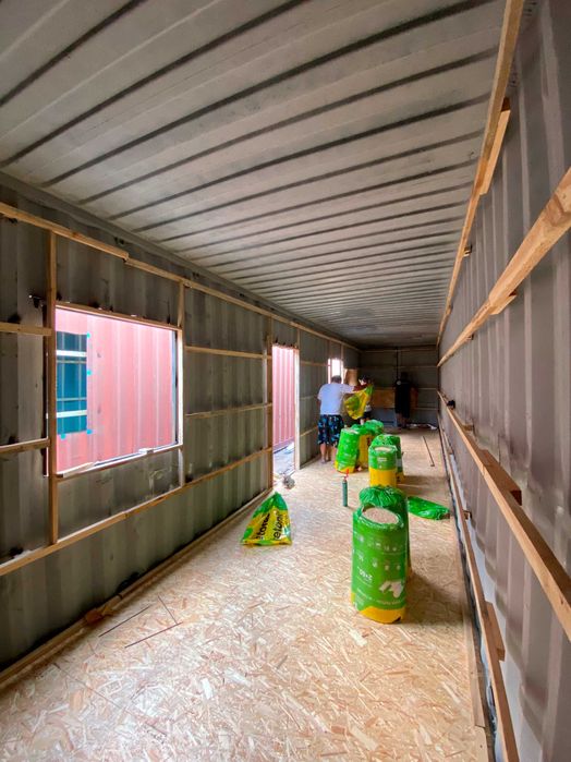 Контейнер-дом, Утеплённый контейнер, Модульное здание, Жилой контейнер