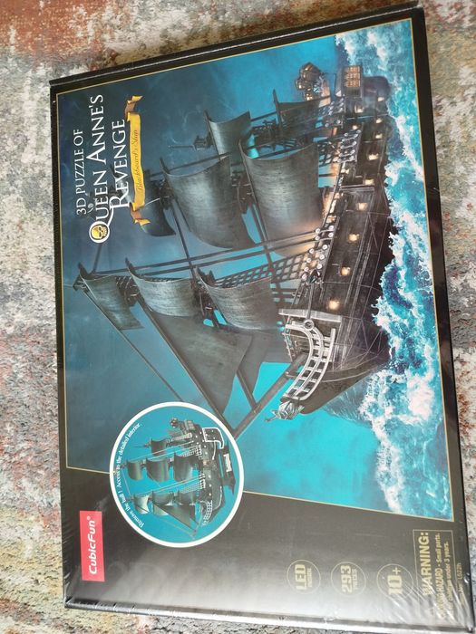 3 D puzzle Queen Anne's Revenge
