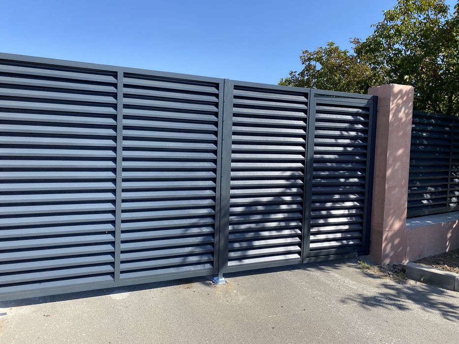 Porti si Garduri din Aluminiu sau Debitate cu plasma