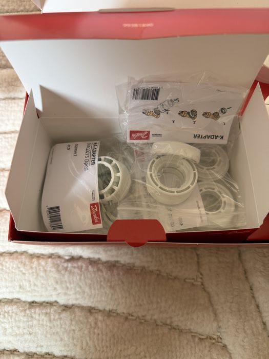Термоглави за парно. Danfoss smart heating