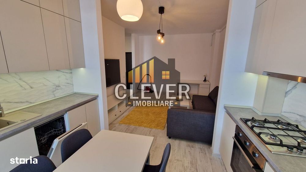 Prima inchiriere 2 camere, mobilat utilat , parcare , 7 min metrou Tec