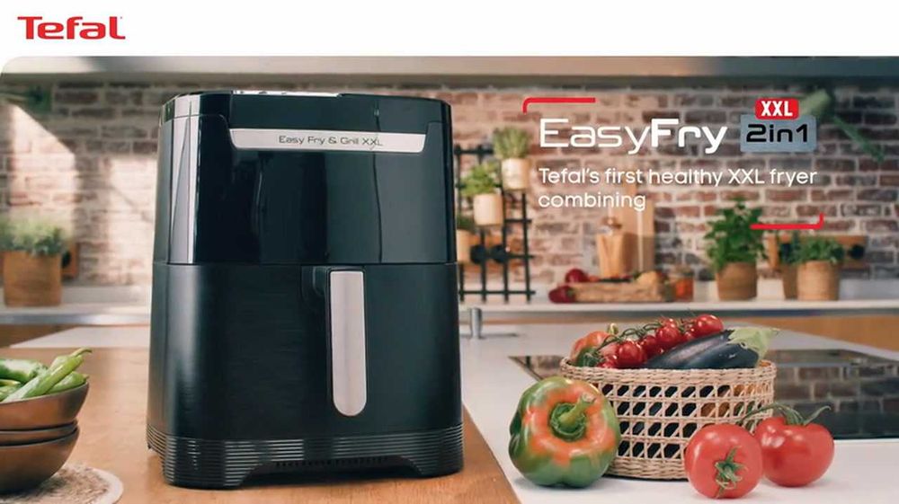 Еър Фрайър Tefal Easy Fry XXL 2-in-1 6,5 литра