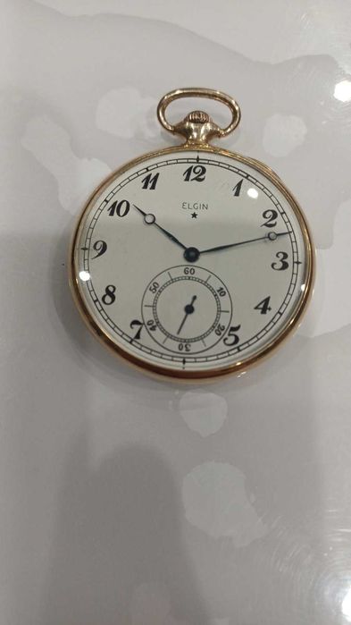 Златен Джобен часовник ЕLJIN