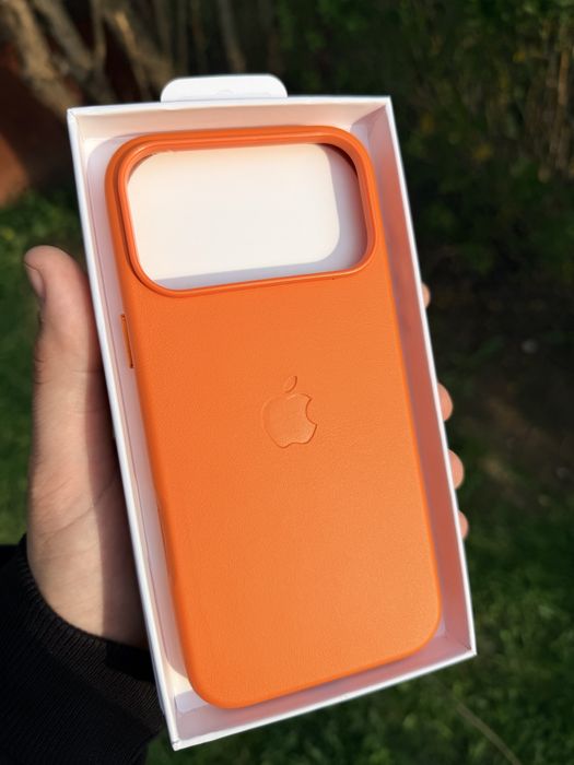 Husa iphone 17 pro/pro max leather case