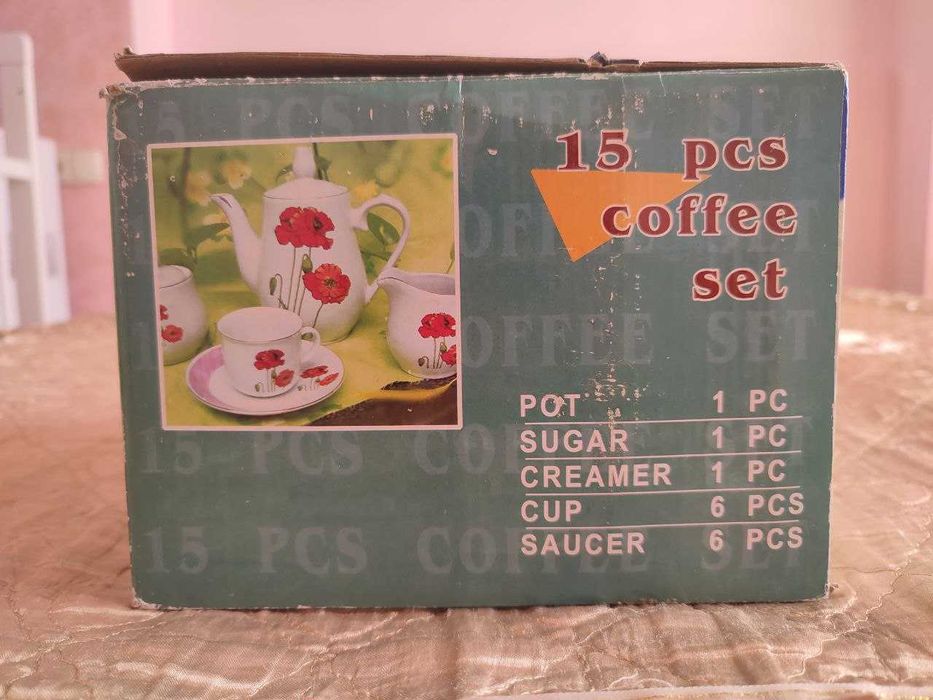 Кофейный сервиз, 14 предметов