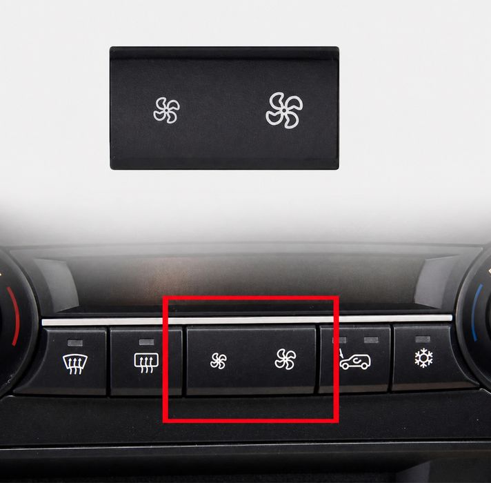 Buton reglare incalzire climă climatizare ventilatie AC Bmw X5 E70 X6 E71 A64119310445