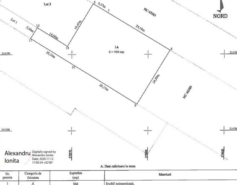 Vand teren intravilan