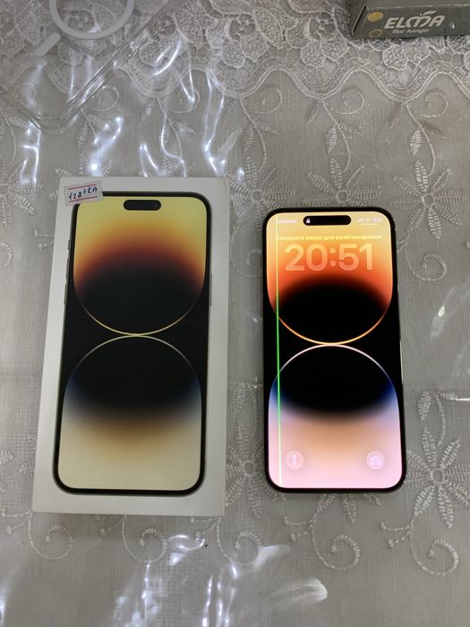 Iphone 14 pro max ideal 128 tali kar dak bor
