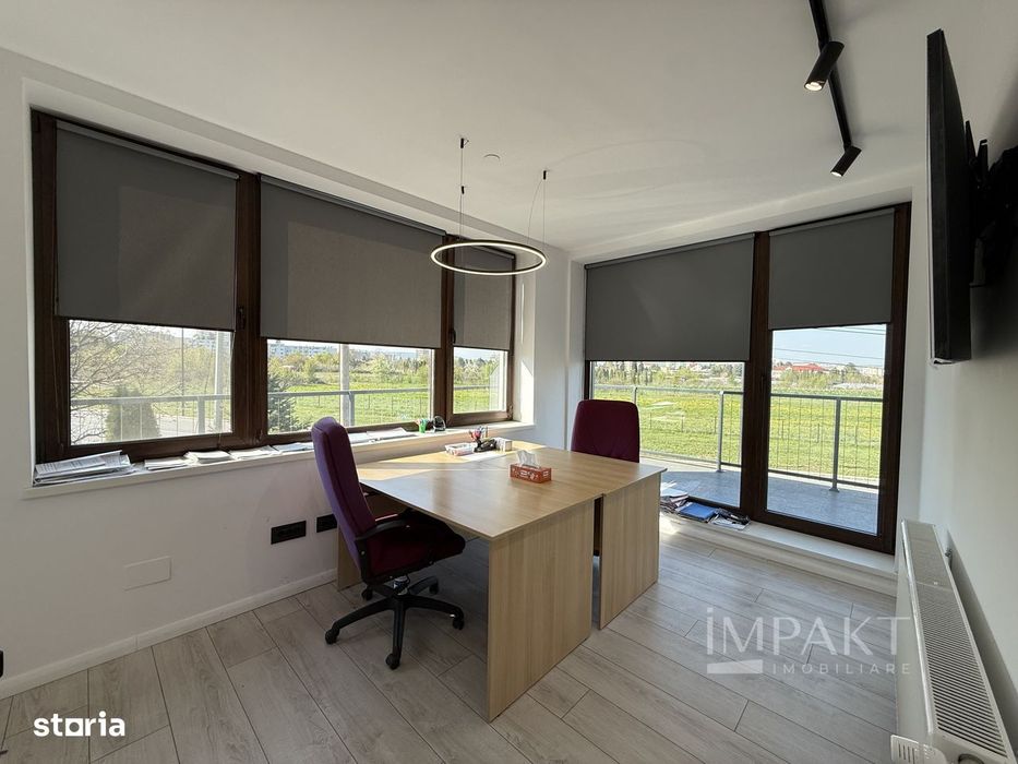 Spatiu de birouri dispus pe 2 niveluri , 225 m2 , Borhanci