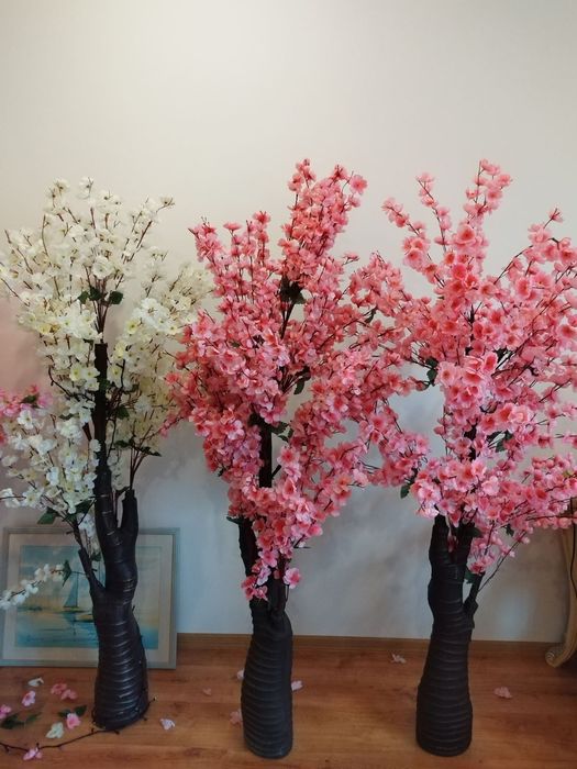 Изкуствено дърво Японска вишна 130,  150, 170, 190см, различни цветове