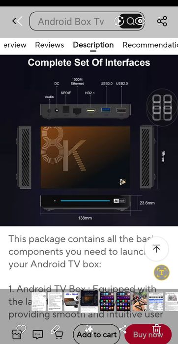 TV Android H96 MAX M9s