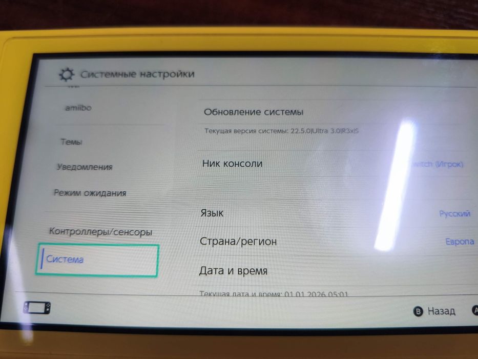 Прошитый Switch Lite 512гб