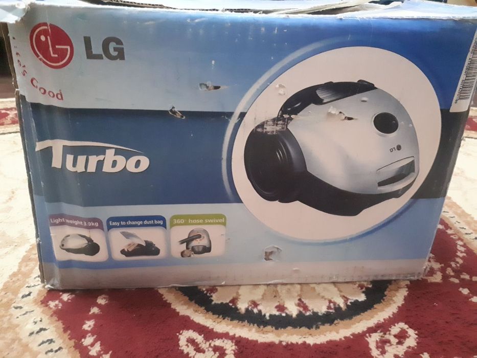 Срочно продаю пылесос LG Турбо в рабочем состоянии.