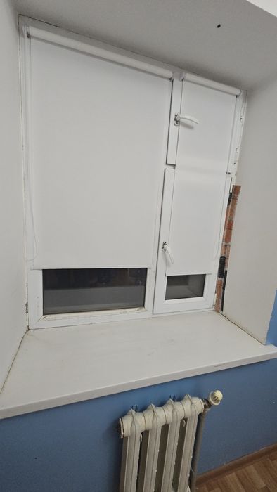 Ролл шторы белые