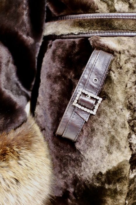 Шубка длинная теплая