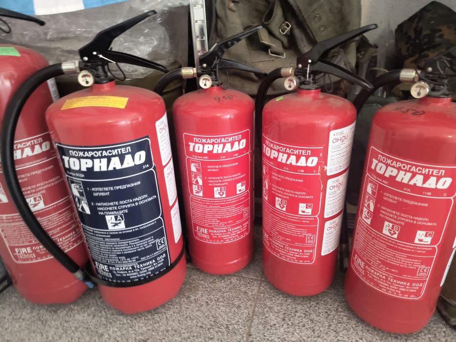 Пожарогасители Торнадо за търговски обекти