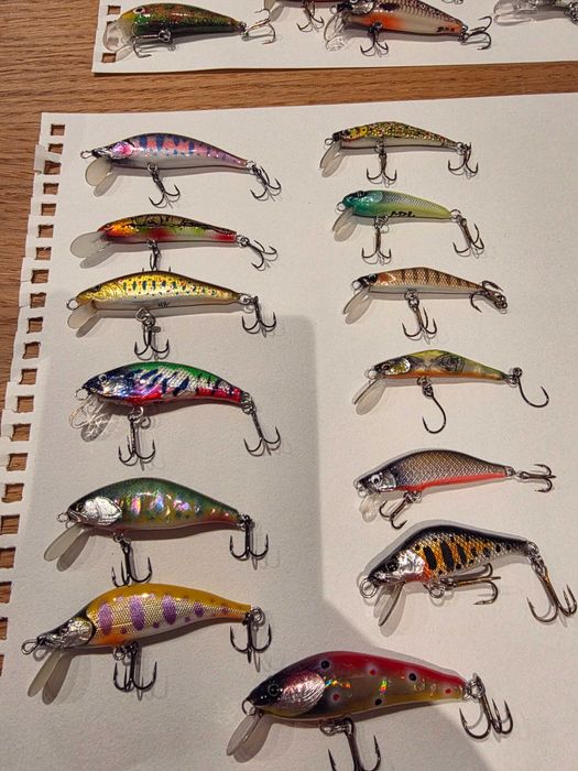 Продавам колекция от ръчно изработени воблери.