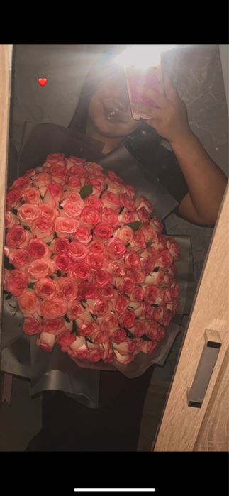 101 роза сатылады бугин гана алынган