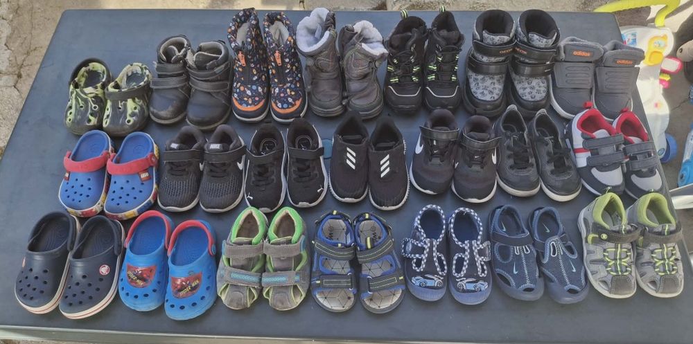 Детски обувки  сандали ботуши 22 , 23  Nike Puma Adidas crocs lego