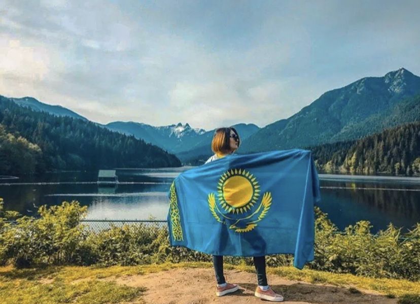 Флаги РК. Флаг Казахстана. Ту.