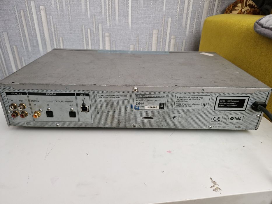 Мини дисковая дека Sony MDS JE 780