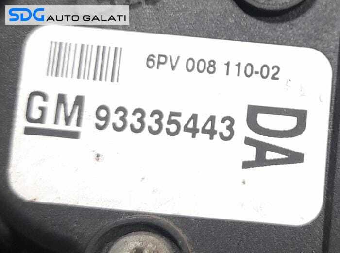 Pedala Acceleratie Opel Meriva A 1.7 CDTI 2003 - 2010 Cod 93335443 6PV008110-02 [N1257]