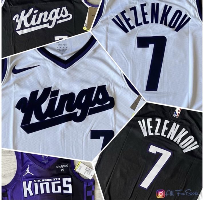 NBA jersey Nike / Sacramento Kings / Vezenkov / Везенков