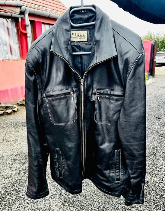 Vând geacă piele mărimea L