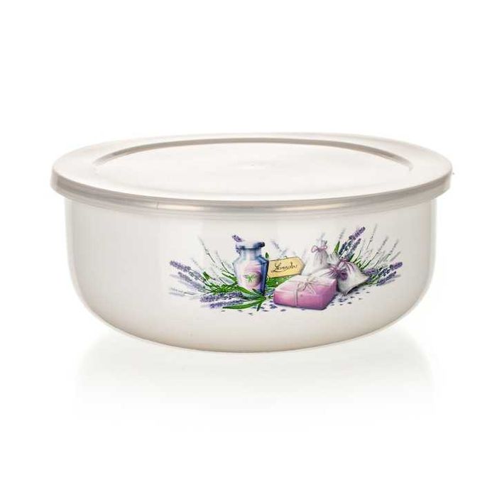 Oale emailate la set :8 piese(4 oale + 4 capace)600ml,900ml,1300ml,noi