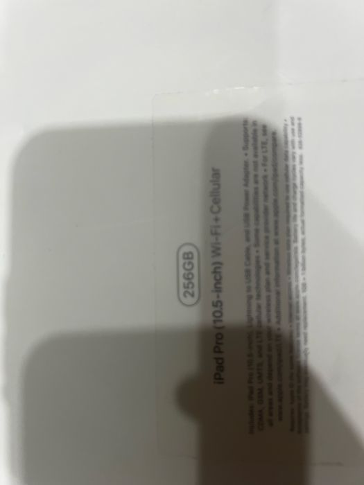 Apple Ipad pro 256gb + cellular 120hz