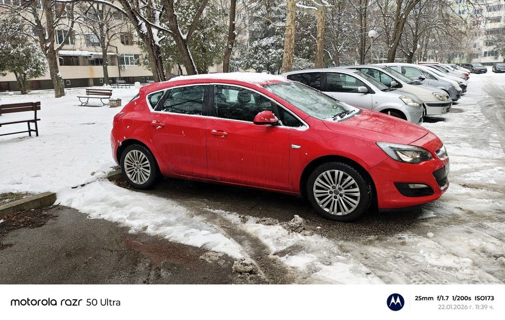 Opel astra 1.4i 2015г.