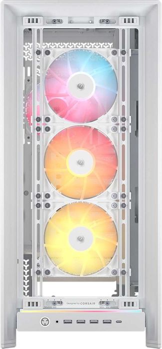 НОВА ! Компютърна кутия Corsair FRAME 5000D RS ARGB Airflow, Mid-Tower, ATX, White