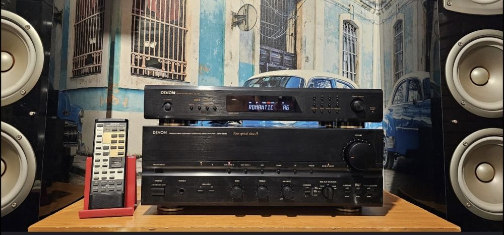 Muzica la amplificator statie Denon PMA 880 R