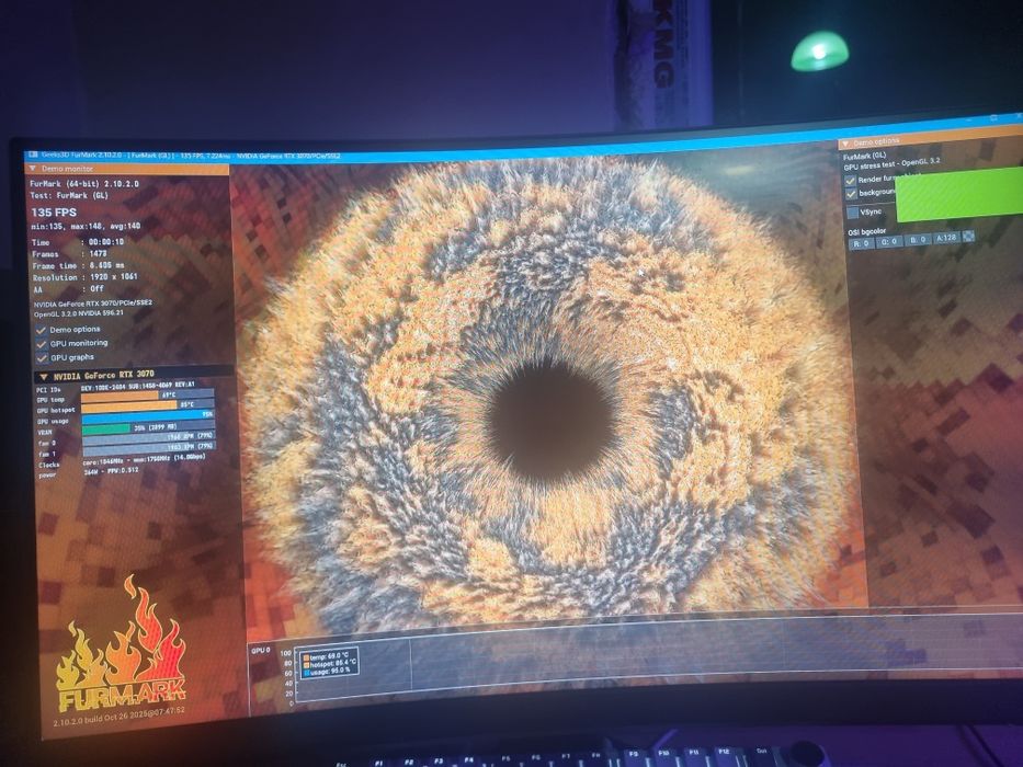 Геймърски Компютър RTX 3070, i5-12400F, 16 GB RAM, 2 TB SSD