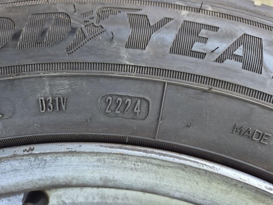 4бр стоманени джанти за Форд транзит къстъм  6.5ж Х16/ ет 60/