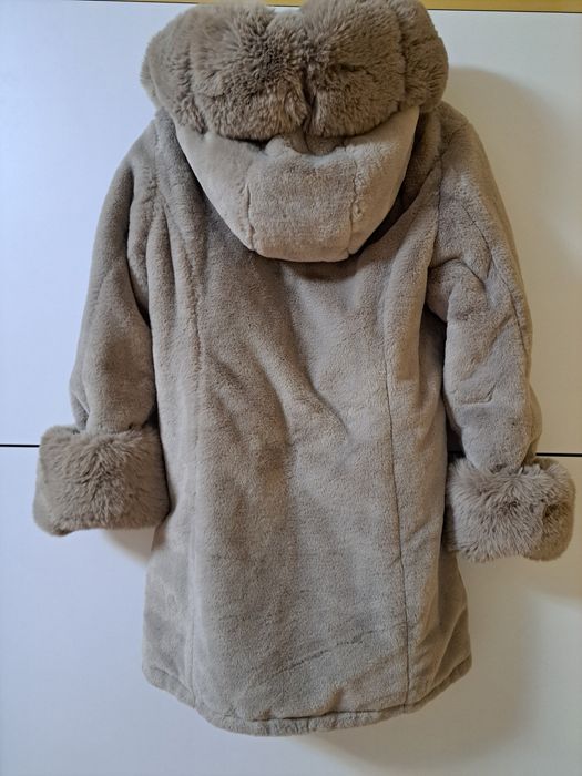 Зимно двулицево дамско яке