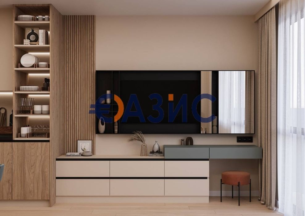 Продава се Едностаен апартамент в Свети Влас - 51 кв.м за 2089 €/кв.м - Снимка #5