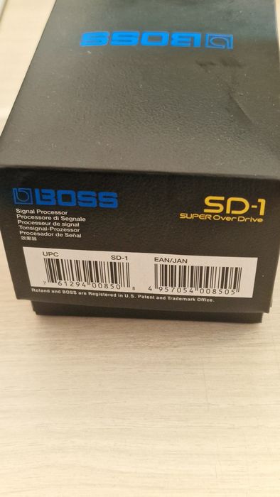 Pedala chitara Boss SD-1