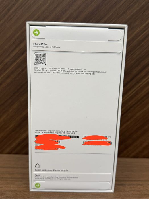 Iphone 18 pro 1 tb