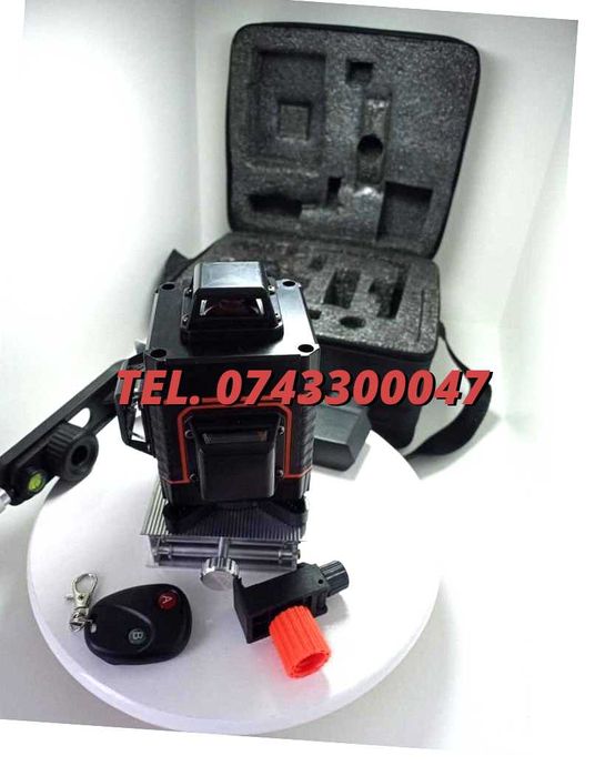 Promotie Nivela Laser 16 Lini 4D Autonivelare, Inclinare, Suport New