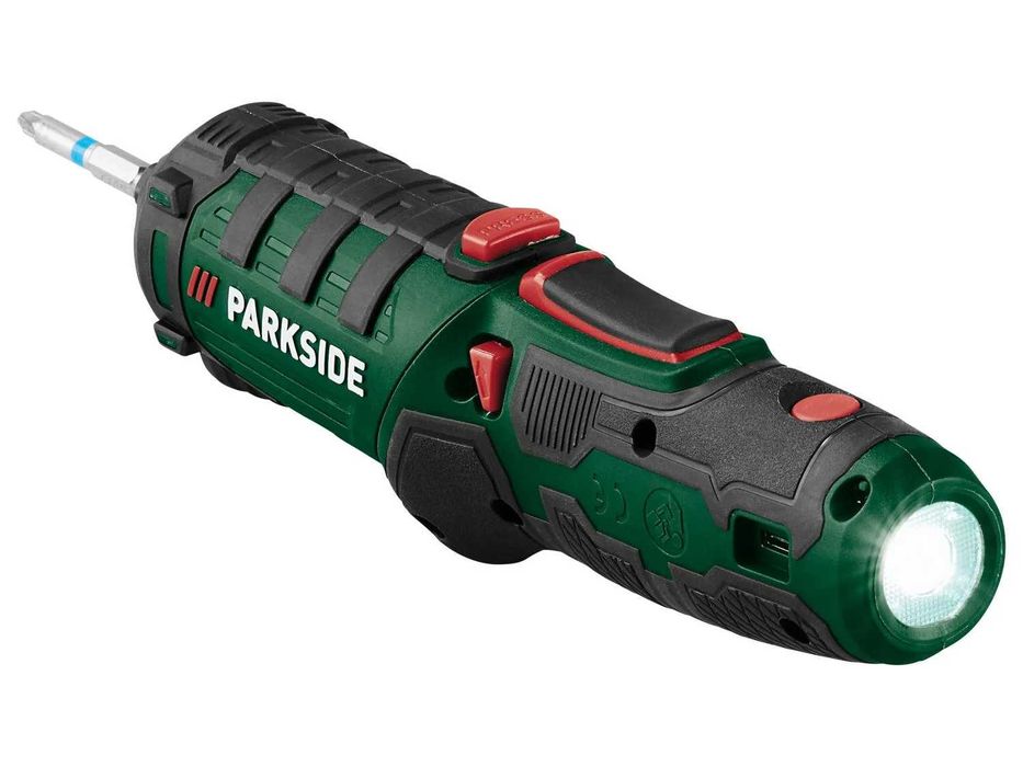 PARKSIDE 4V акумулаторен винтоверт PSSA 4 B2, с LED фенер в дръжката