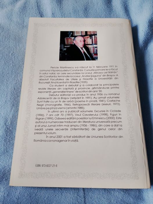 Jurnal intermitent (1945-1947, 1964-1984) - Pericle Martinescu